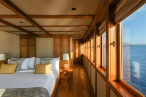 Owner's Suite with panoramic sea views aboard Celestia
