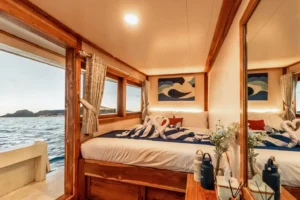 Superior ocean-view cabin aboard Ayvara