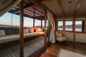 Private terrace outside the Celestia Master Stateroom