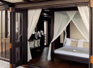 Ocean-view master suite aboard Dunia Baru