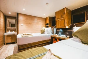 Second view of an Indo Master Classic Twin cabin