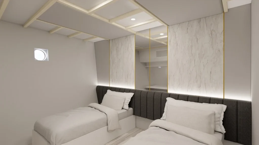 Deluxe twin cabin aboard LASHA