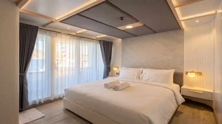 Junior Suite Balcony cabin aboard LASHA
