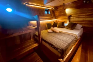 Double cabin on the lower deck of Mikumba Dua