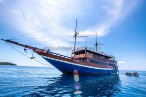 Mola Mola 1 phinisi liveaboard in eastern Indonesia