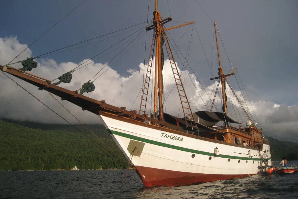 Aboard the Tambora phinisi