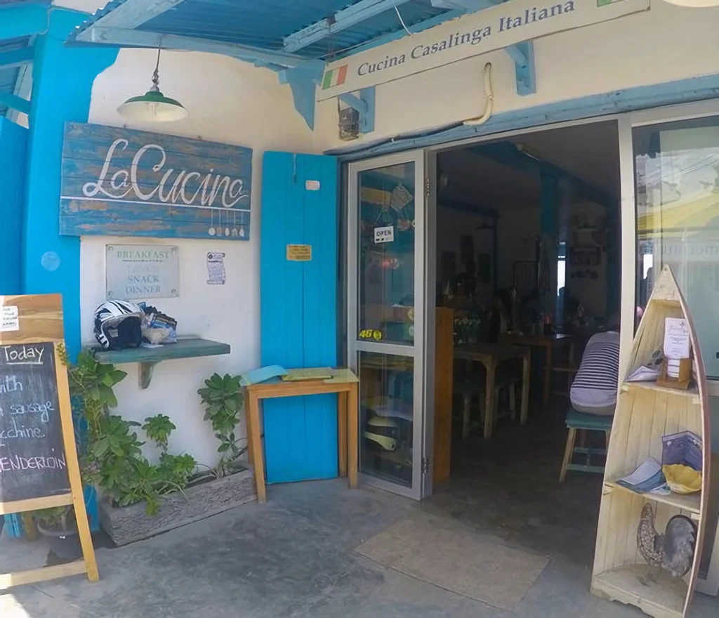 La Cucina cover showing the restaurant setting in Labuan Bajo