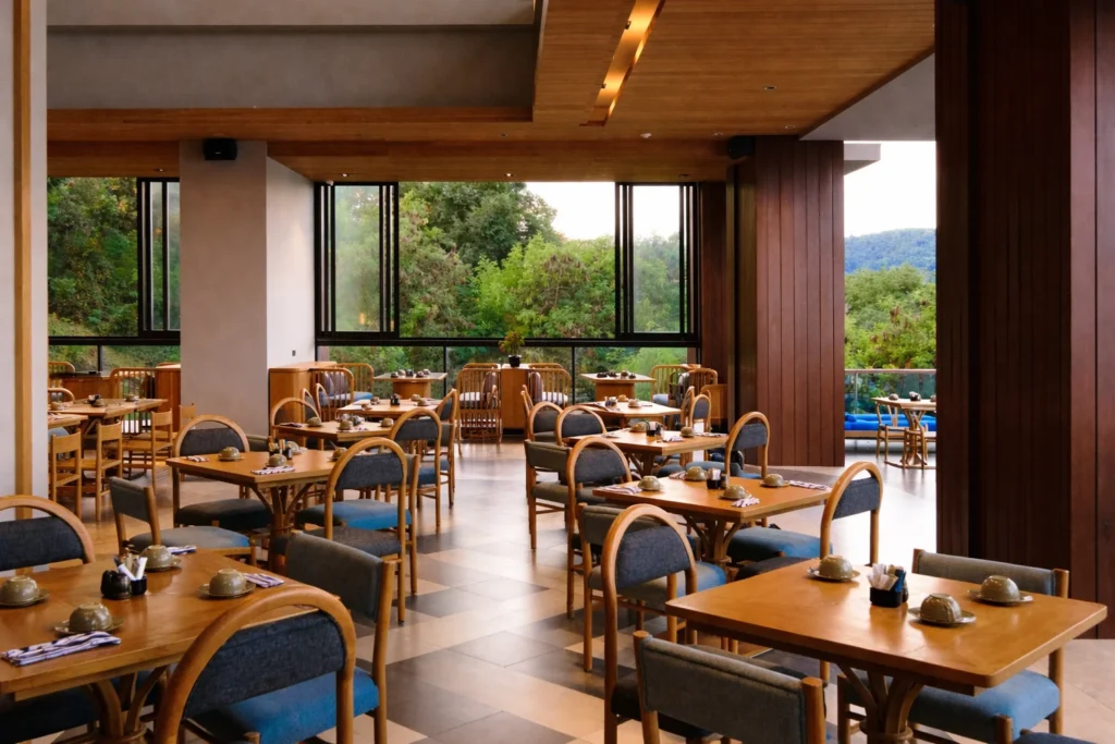 Layar Restaurant interior and ambience in Labuan Bajo