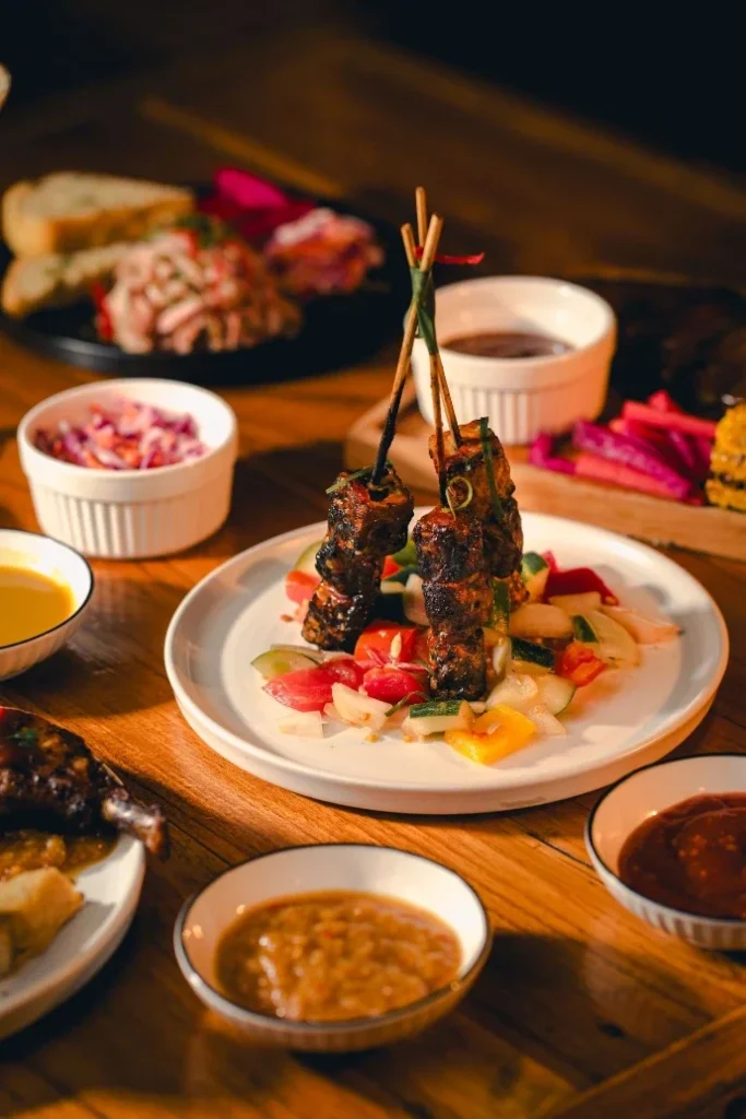 Food and drinks served at The Smoke House Komodo in Labuan Bajo